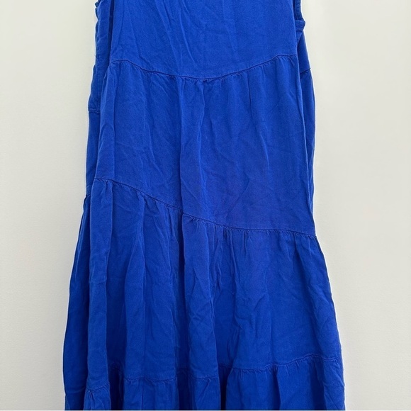 Logene royal blue three tiered maxi dress - Picture 10 of 11